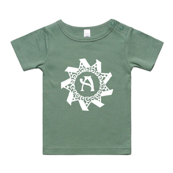 A is for Apple - Monogram tees for infants Thumbnail